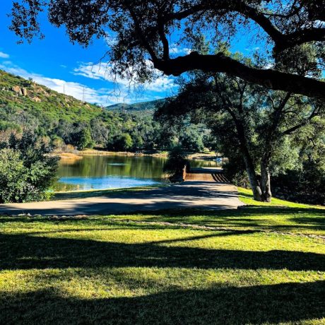 Lake and park view at La Marquesa In Descanso